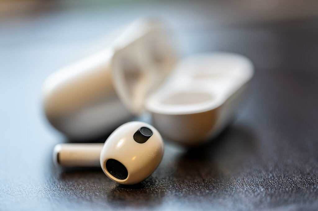 A close up of a single wireless earbud. Learn how ADHD focused therapy in NYC can offer support with improving memory. Contact an ADHD therapist in New York, NY or search "ADHD therapist NYC" to learn more. 